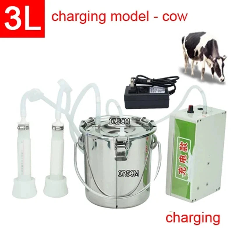 Gentle, Automatic Milking Machine for Cows, Goats & Sheep
