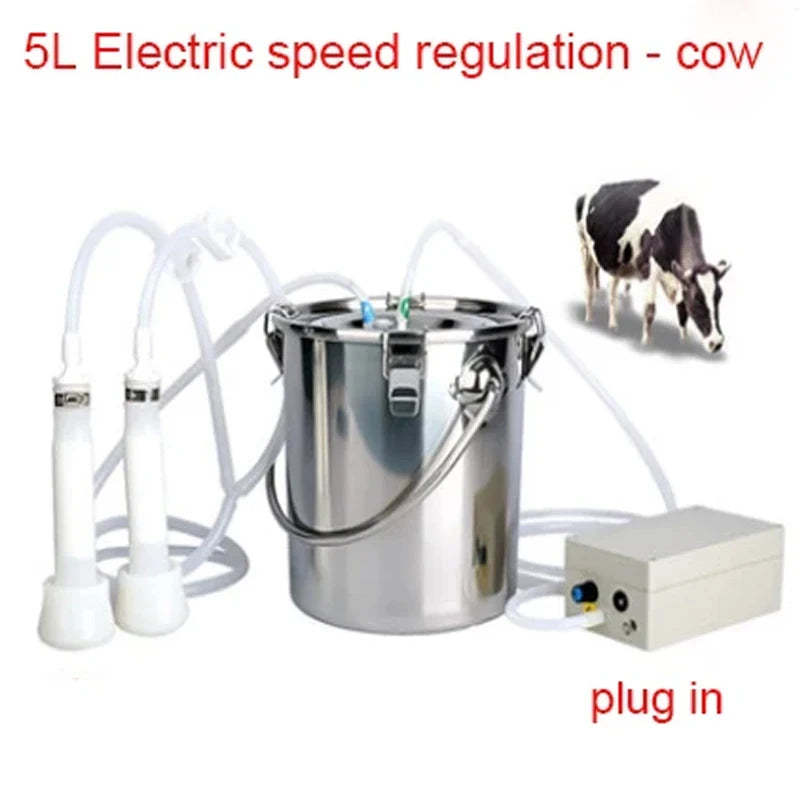 Gentle, Automatic Milking Machine for Cows, Goats & Sheep
