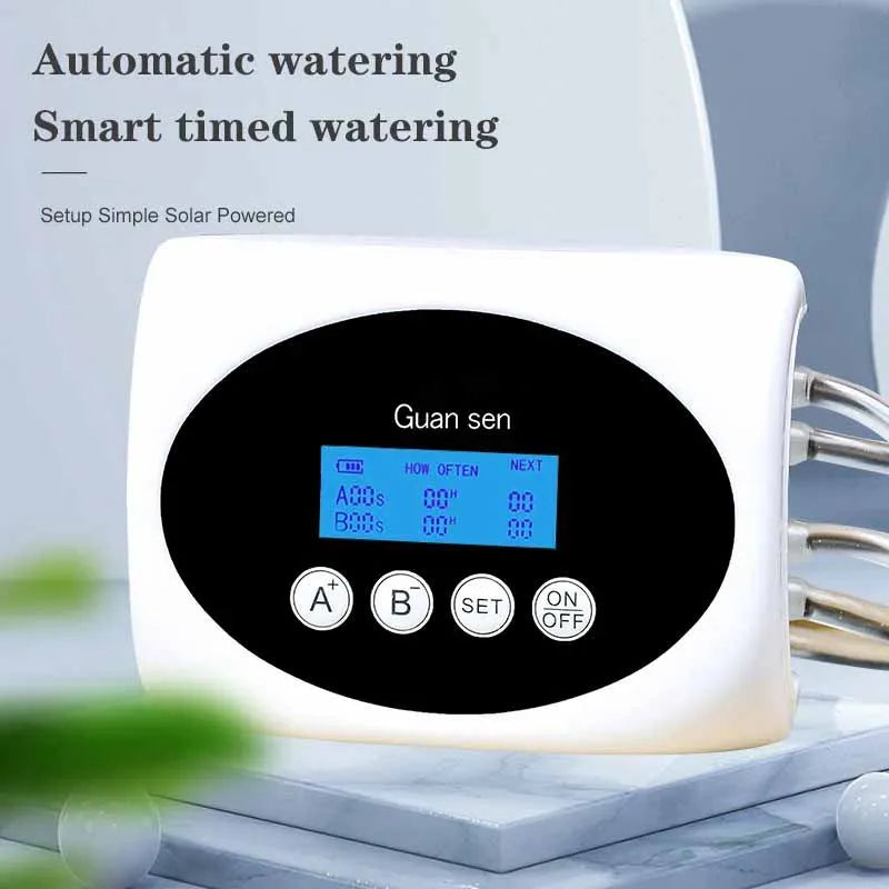 solar powered Dual Pump Intelligent Drip Irrigation System