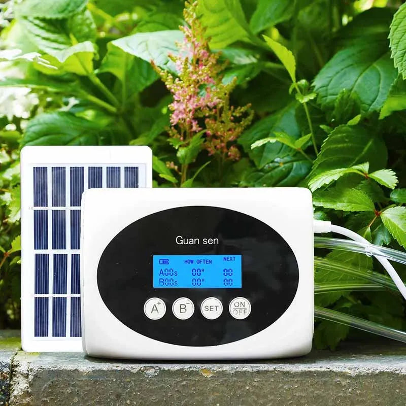 solar powered Dual Pump Intelligent Drip Irrigation System
