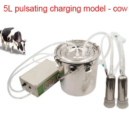 Gentle, Automatic Milking Machine for Cows, Goats & Sheep
