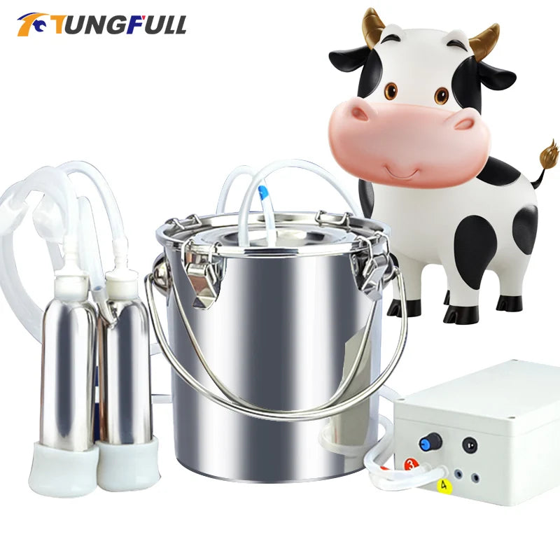 Gentle, Automatic Milking Machine for Cows, Goats & Sheep